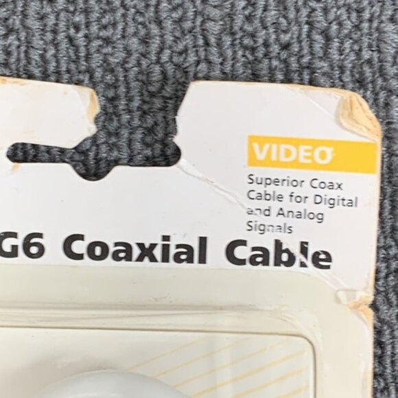 Lot of 2 RCA 3 Ft. RG6 Coaxial Cable Video for Digital & Analog Signals VH603WH - Picture 7 of 12